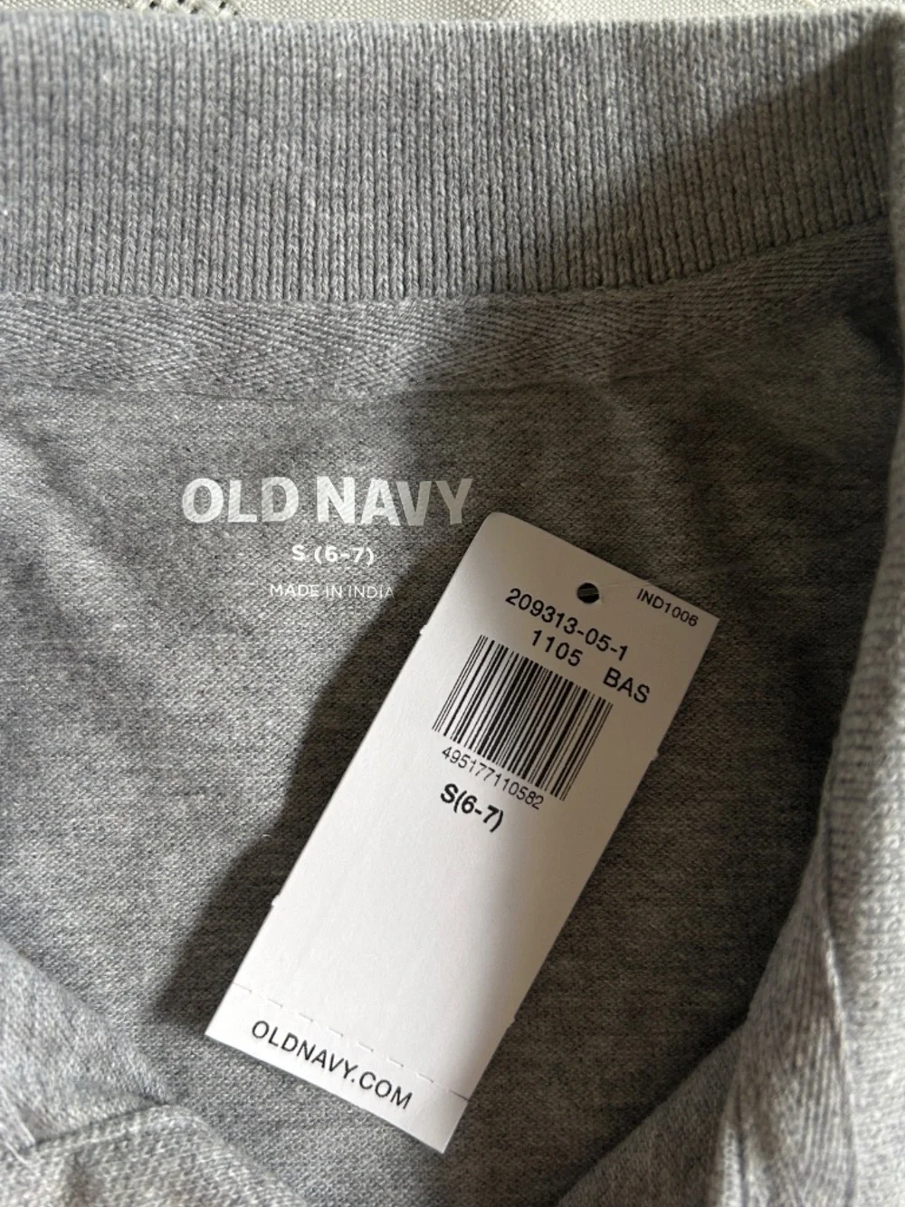 Old Navy Gray Short Sleeve Polo Size S (6-7) – Set of 3